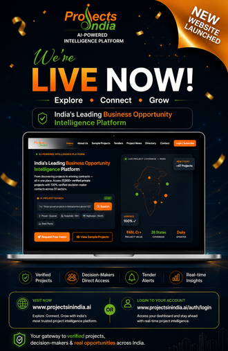 Projects India New Website Launch